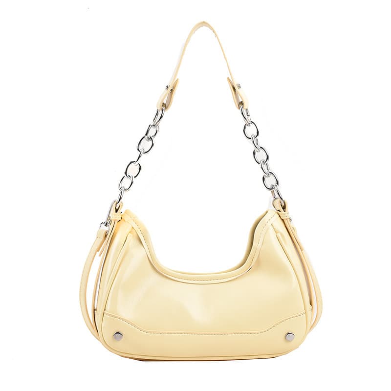 Bolsa de hombro estilo saquito urbano y minimalista
