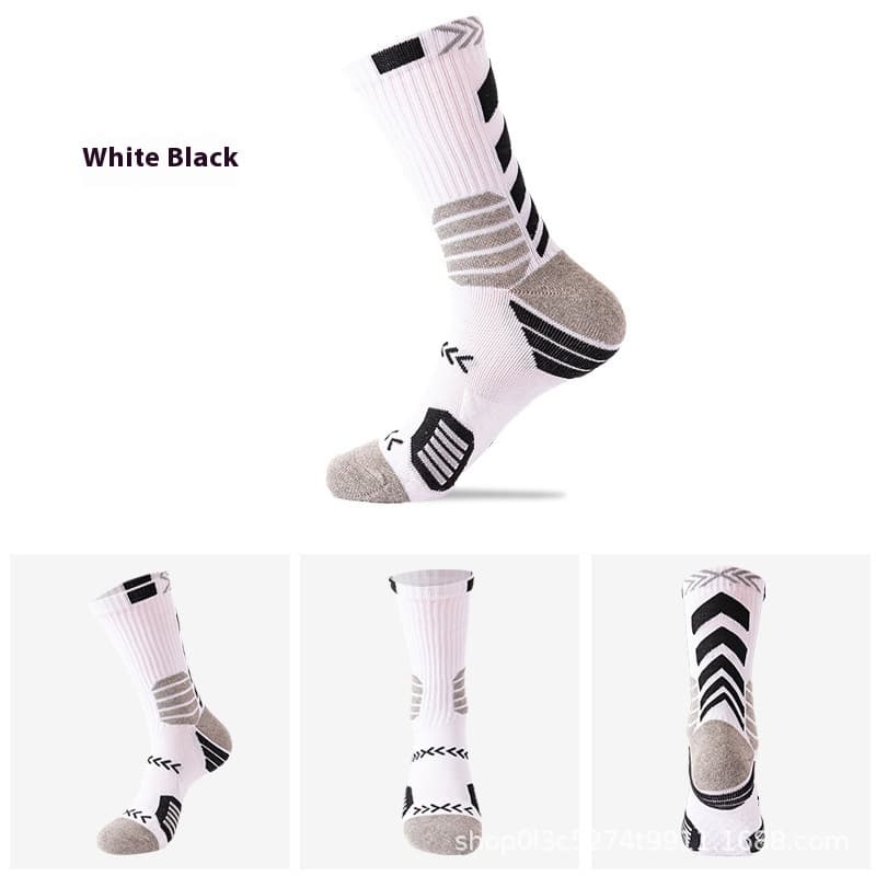 Calcetines largos para baloncesto con contraste de colores para hombre
