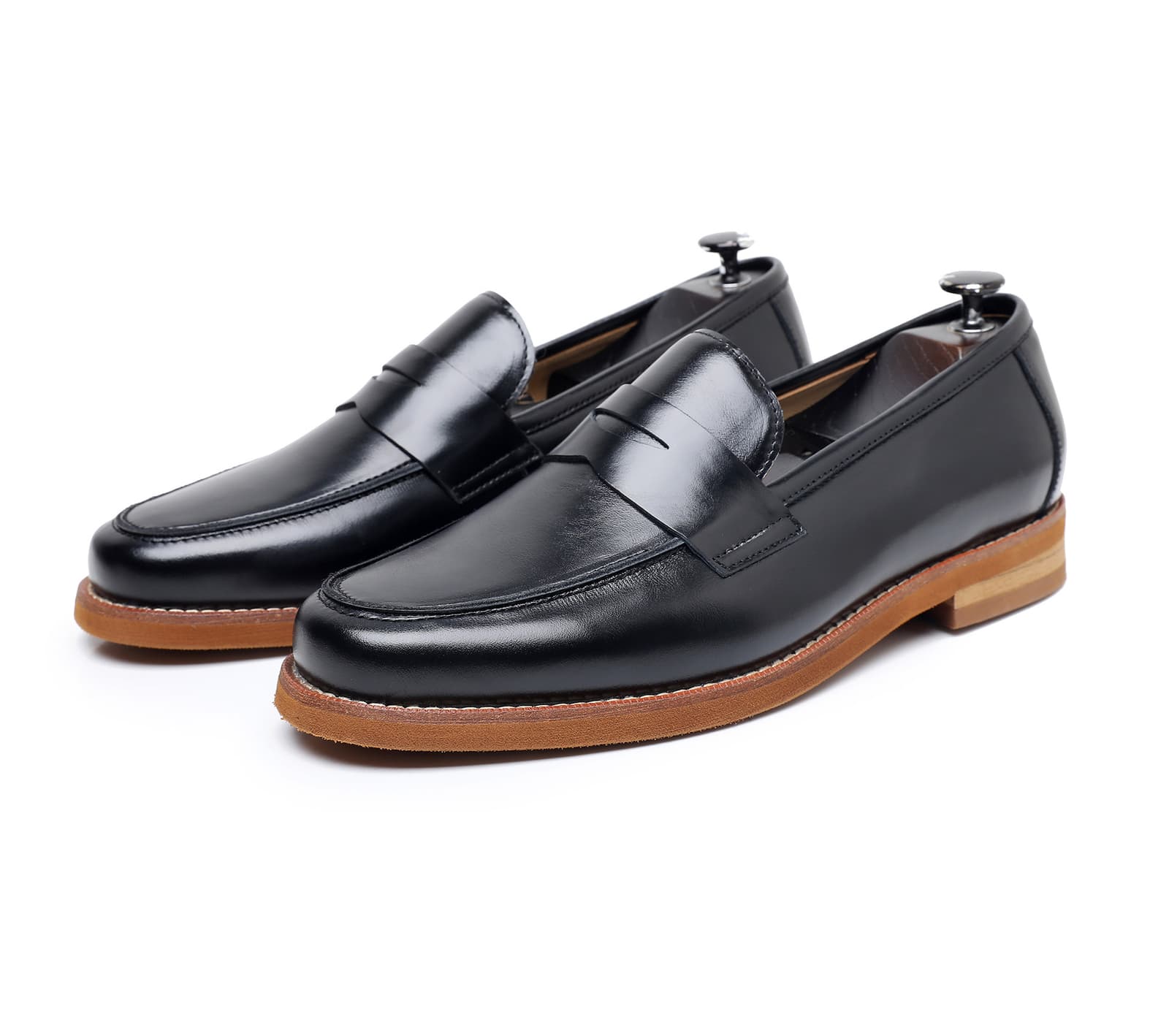 Zapatos de cuero estilo británico para hombre