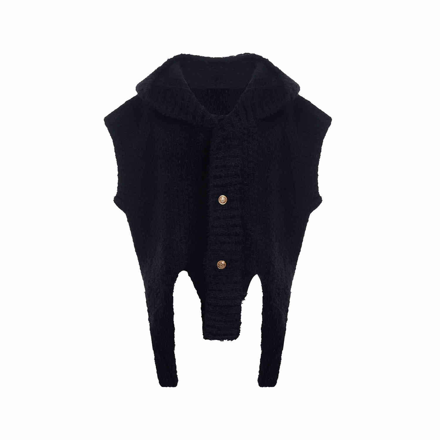Sudadera con capucha estilo dos piezas