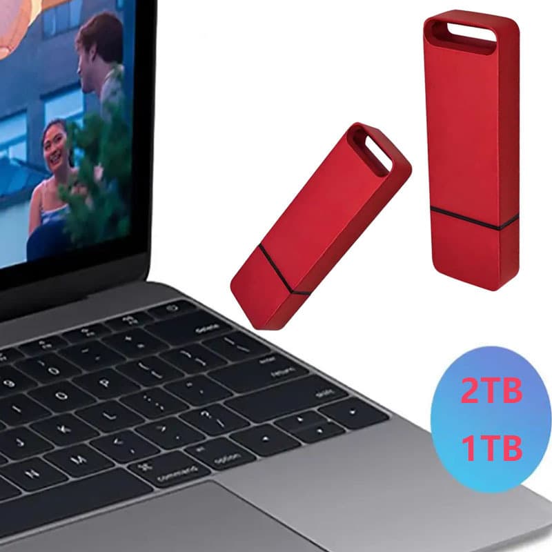 Memoria USB metal de capacidad expandible