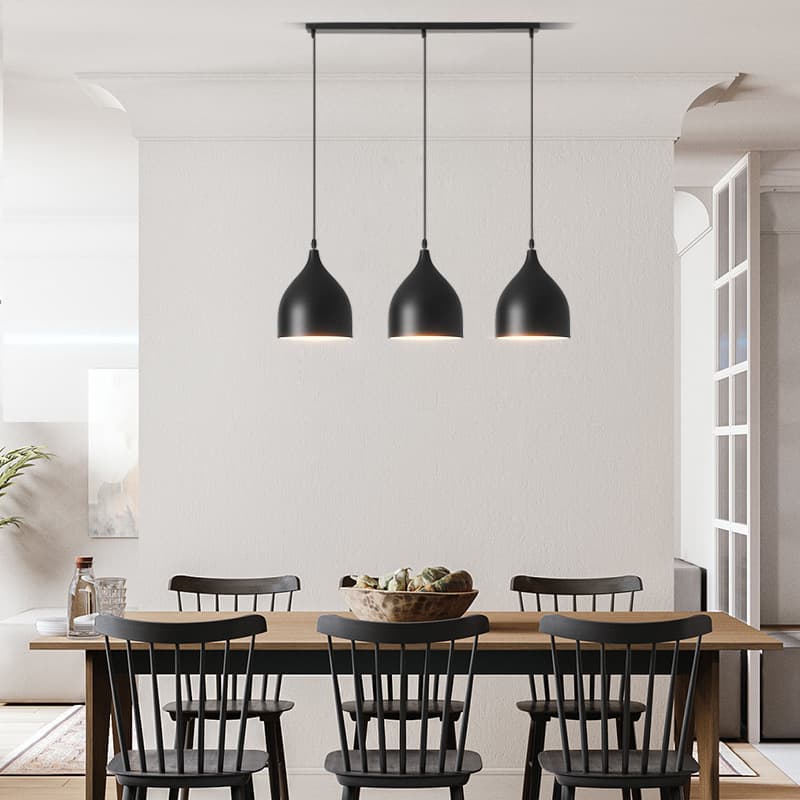 Lámpara de comedor LED de línea moderna
