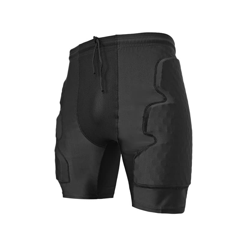 Shorts protectores de baloncesto con patrón panal y amortiguación