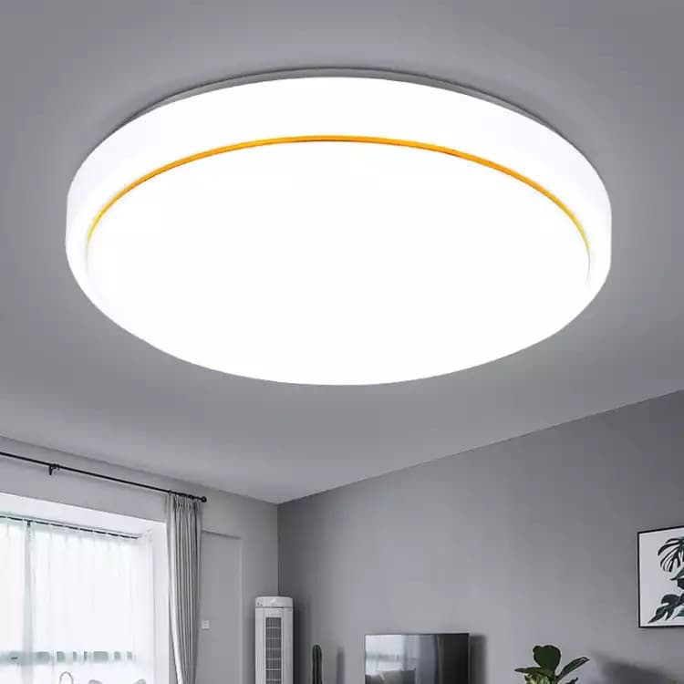 Lámpara de techo LED circular de acrílico