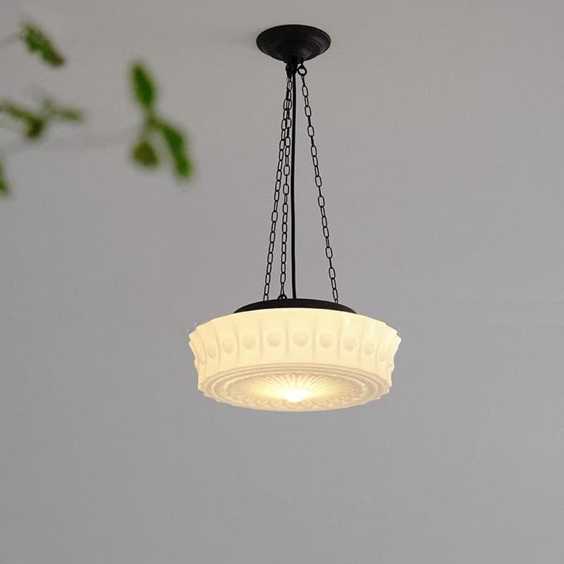 Lámpara de techo estilo antiguo, ideal para sala y restaurante