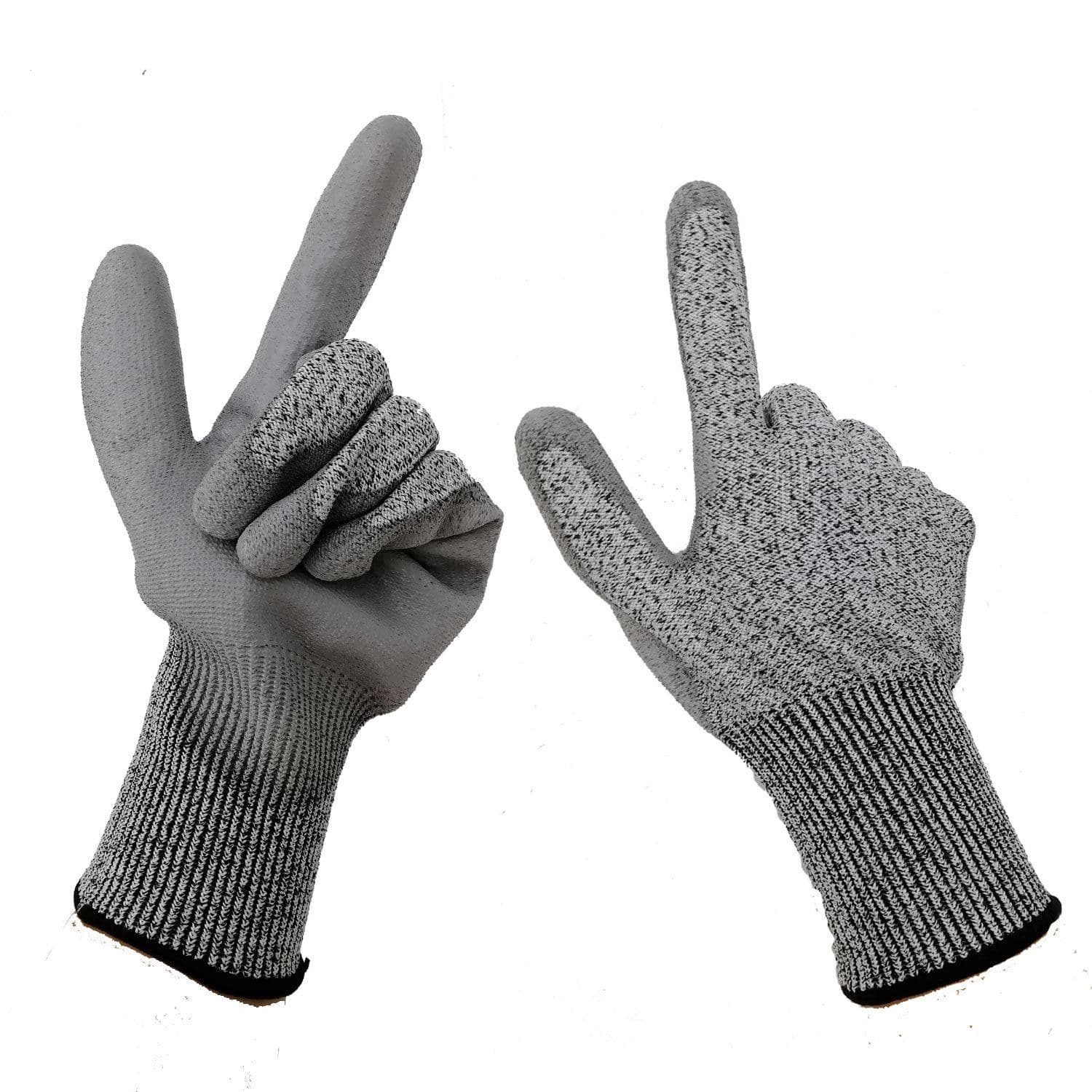 Guantes antiCorte grado 5 en tela HPPE