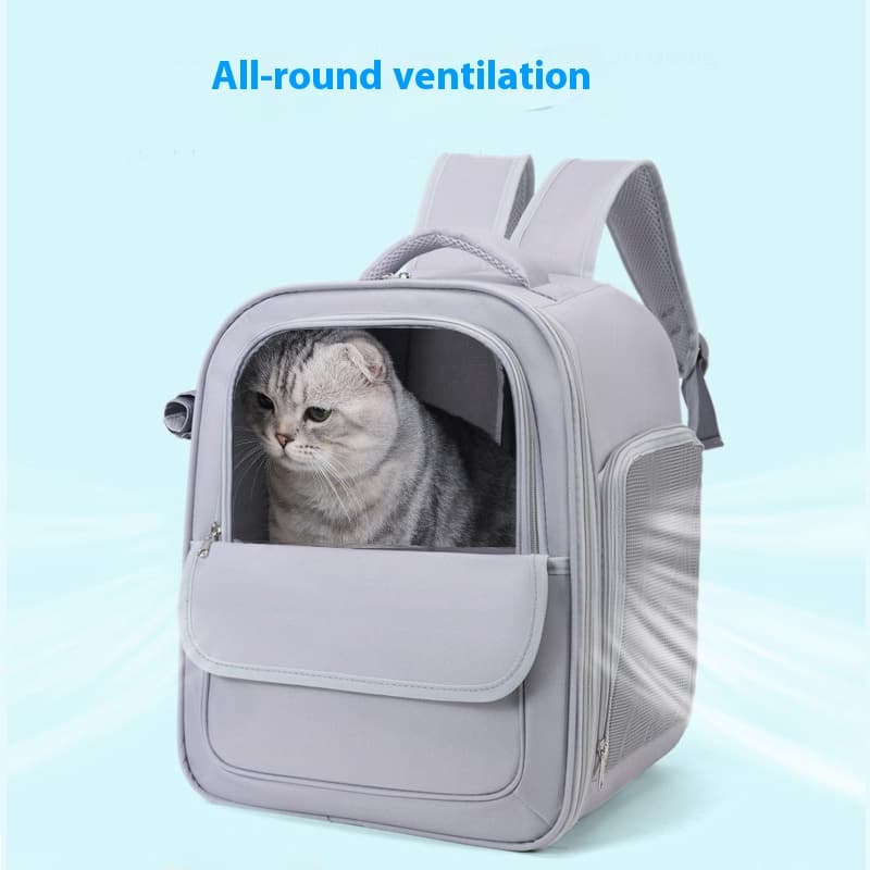 Mochila para gatos resistente y portátil con gran capacidad