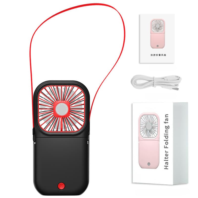 Ventilador para el cuello recargable por USB con 3 velocidades