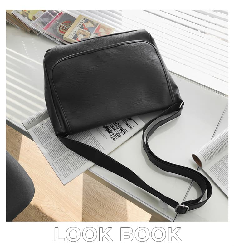 Bolsa mensajero hombre estilo vintage británico