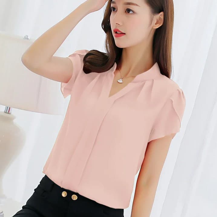Camisa suelta sin mangas para mujer