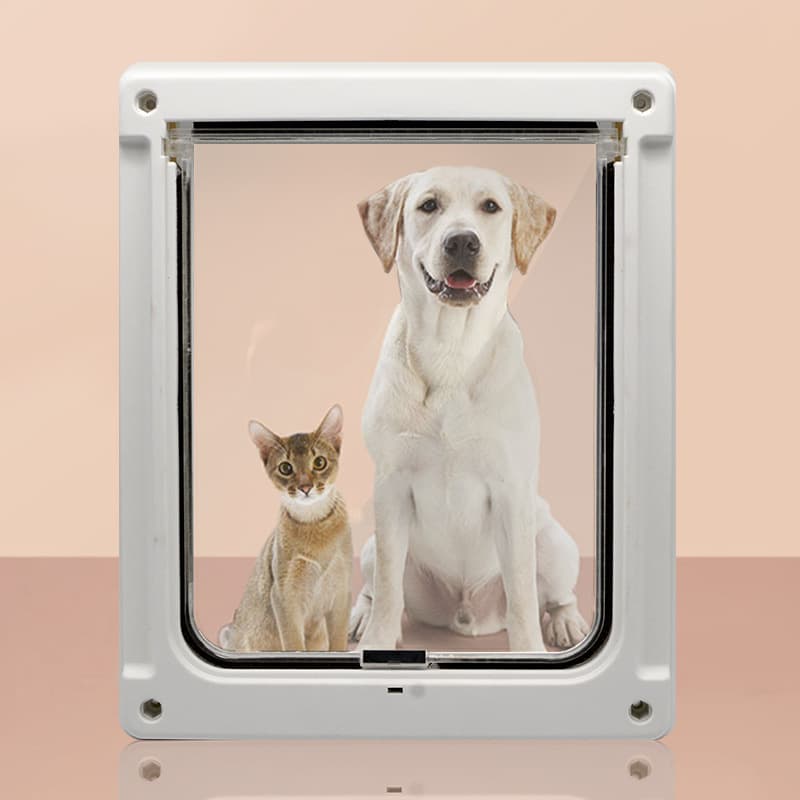 Puerta de cierre para perros de plástico