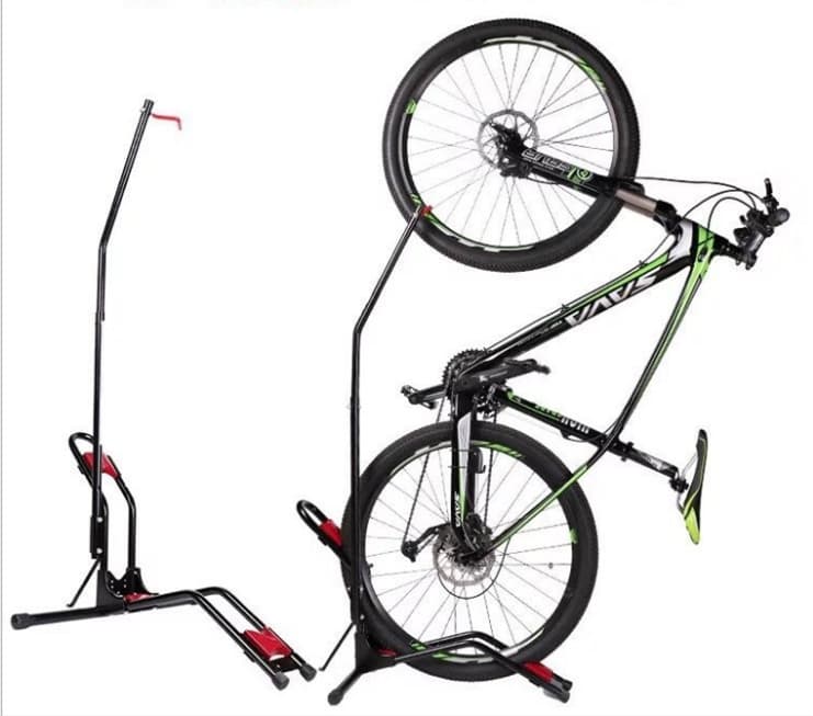 Soporte L para bicicleta y reparación de motos