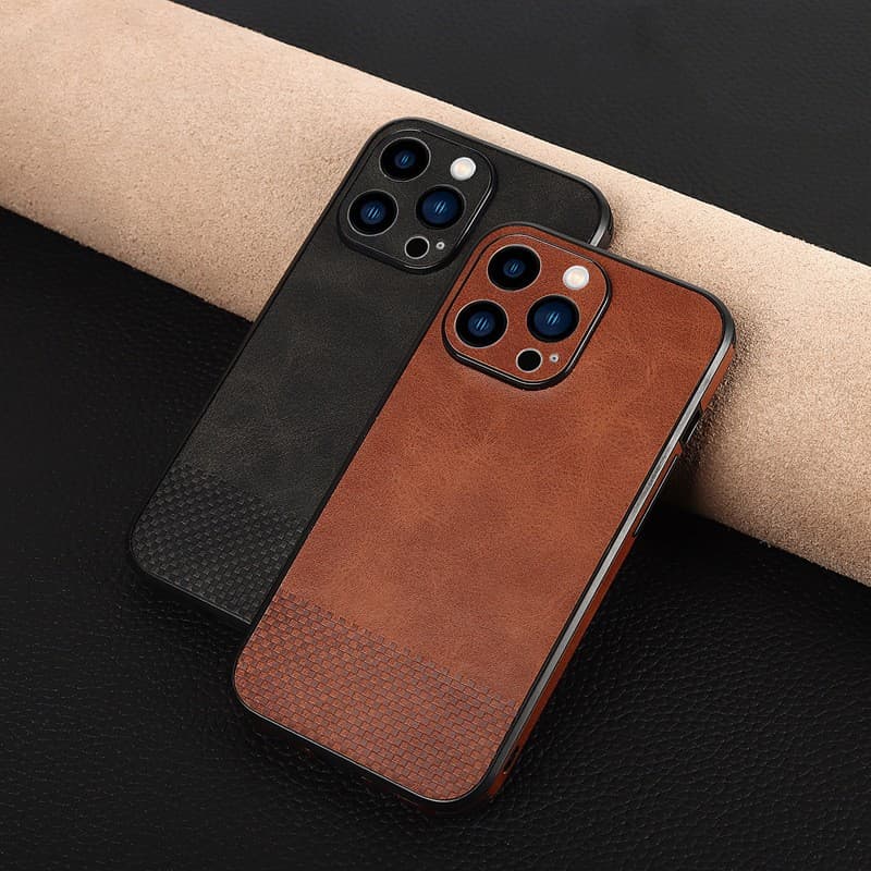 Funda protectora para iPhone con protección en los cuatro bordes