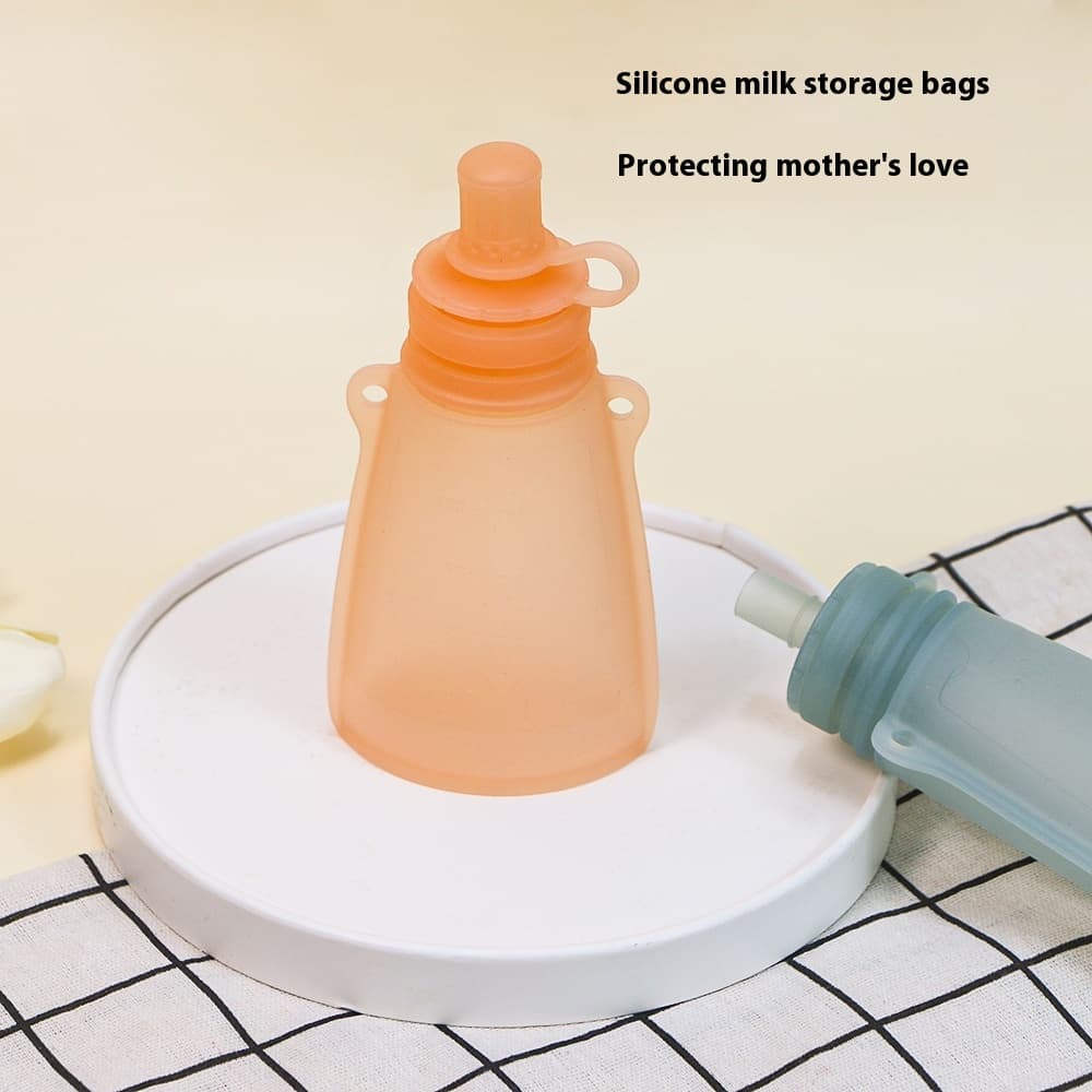 Bolsa silicona almacenamiento leche materna