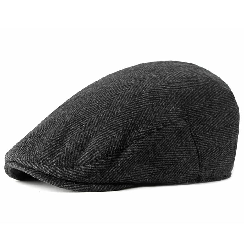 Boina retro británica de algodón para hombre