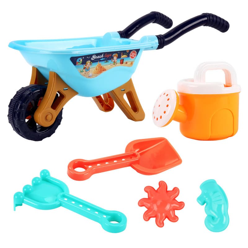 Juego de 6 piezas de carrito para arena de playa