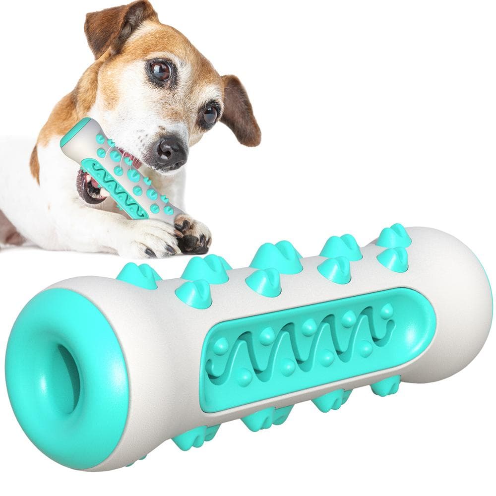 Juguete para perros tipo cepillo limpiador dental TPR