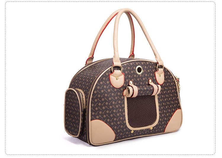 Bolsa de viaje para mascotas anti-compresión con protección PU