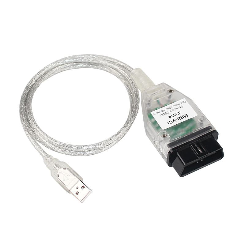 Cable de diagnóstico Mini VCI para vehículos Toyota