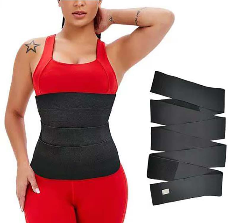 Vendaje entrenador elástico ajustable para cintura