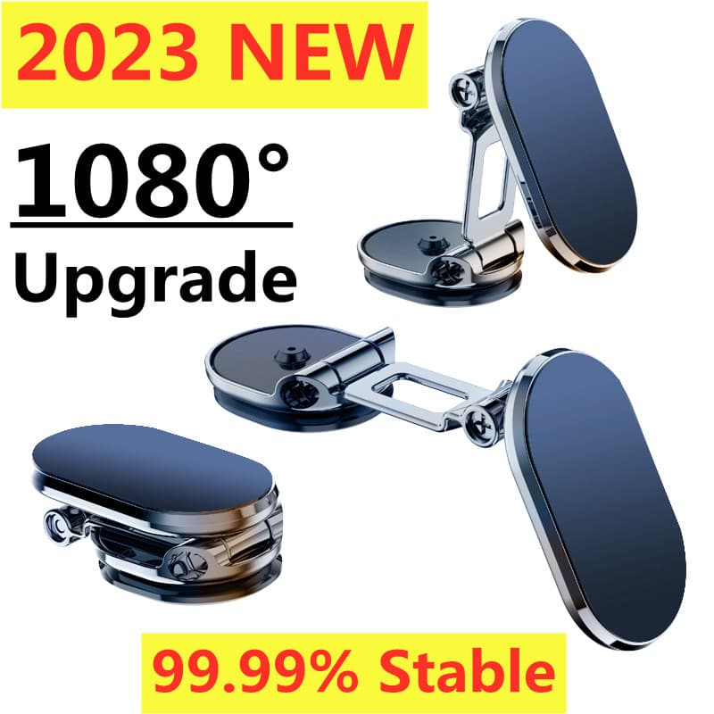 Soporte magnético para auto con rotación 1080°