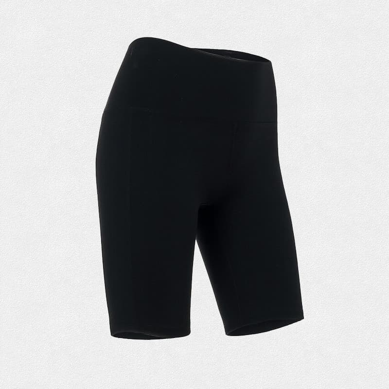 Pantalones capri yoga cintura alta ajustados mujer