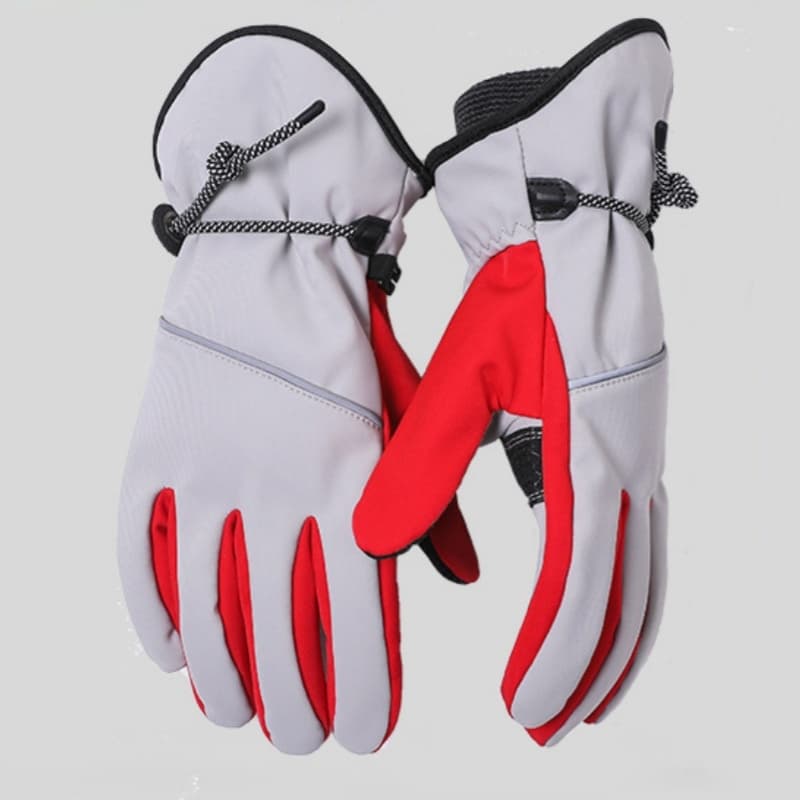 Guantes de esquí invierno forro polar engrosado