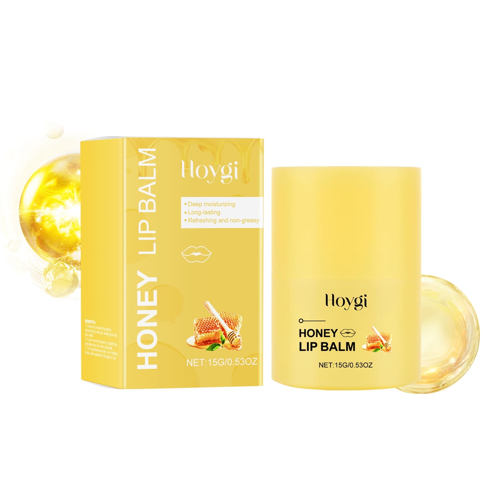 Bálsamo labial nutritivo con miel