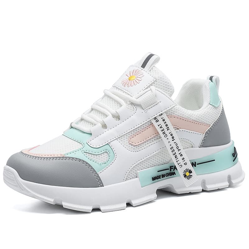 Tenis casuales estilo papá coreano para mujer