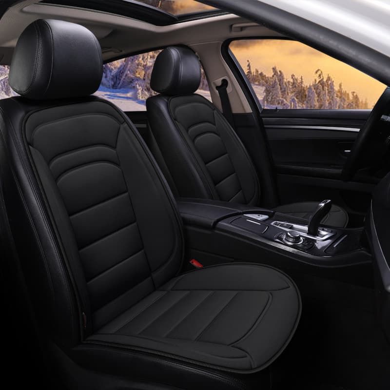Cojín calefactor eléctrico para coche con respaldo