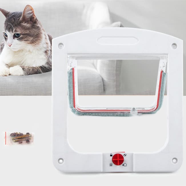Puerta de doble sentido para mascotas