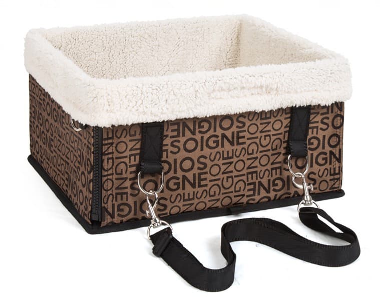 Correa de seguridad plegable y ajustable para auto mascotas