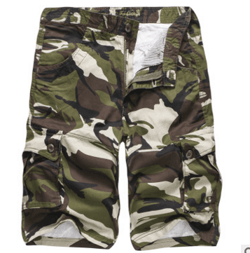 Pantalones cargo militares de algodón