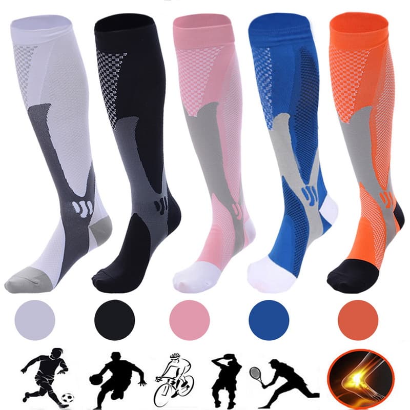 Calcetines de compresión graduada para hombre y mujer
