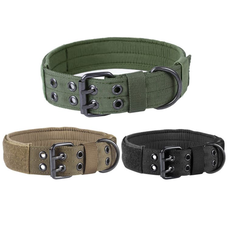Collar de nylon acolchado anti-fricción para perros