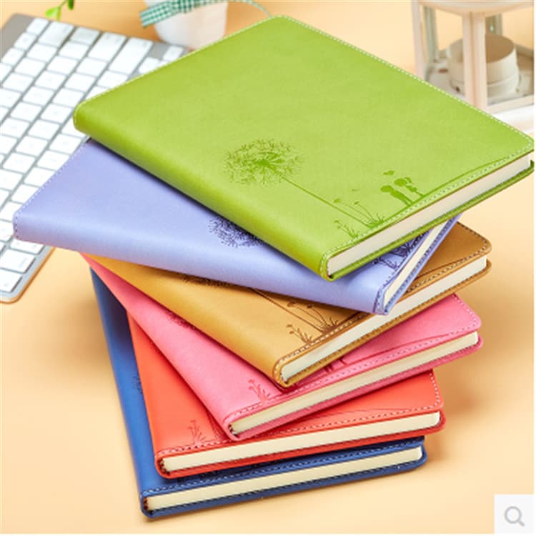Libreta de cuero PU personalizable para oficina