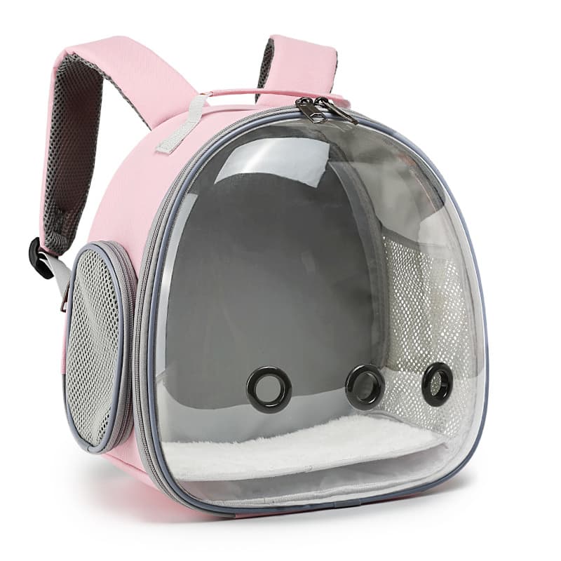 Mochila de burbujas para pequeños animales