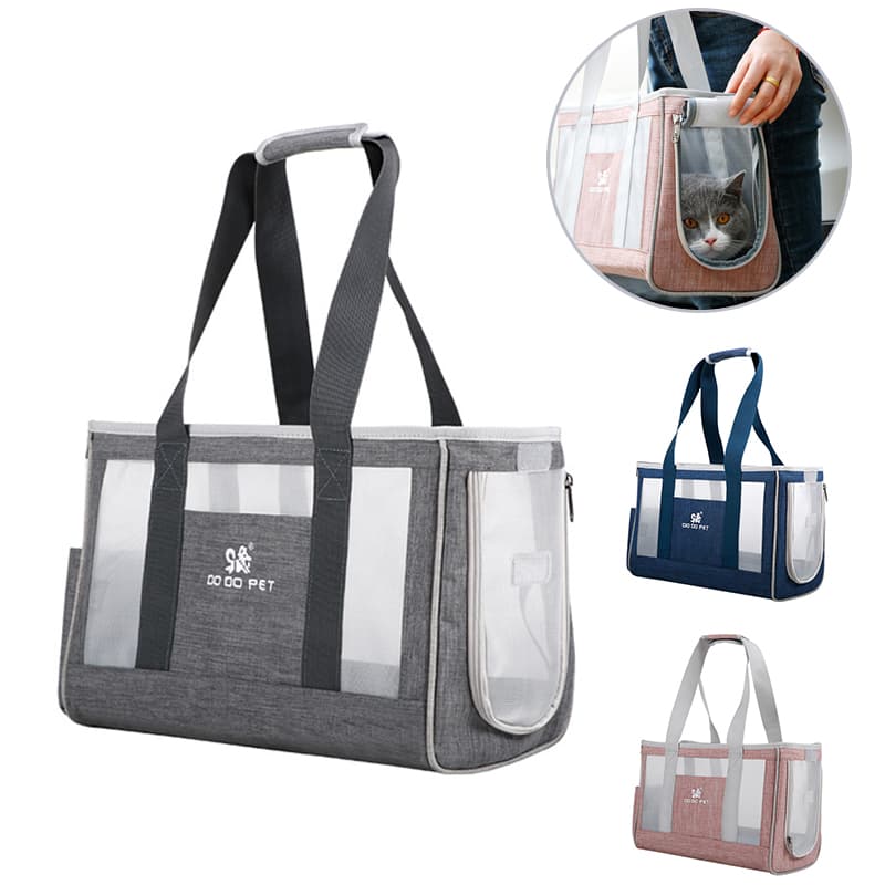 Mochila transportadora de mascotas transpirable gran capacidad