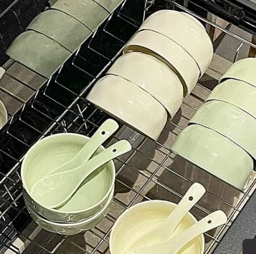 Cuenco de cerámica 4.6 pulgadas para arroz