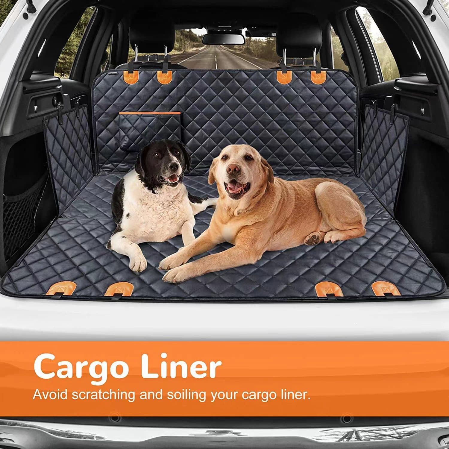 Protector de asiento para mascotas resistente al agua