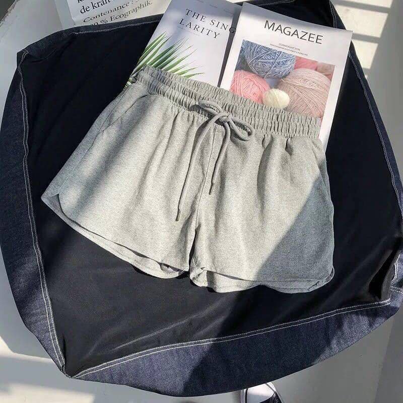 Shorts deportivos de cintura alta para mujer