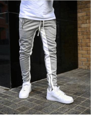 Pantalones joggers para hombre tela algodón