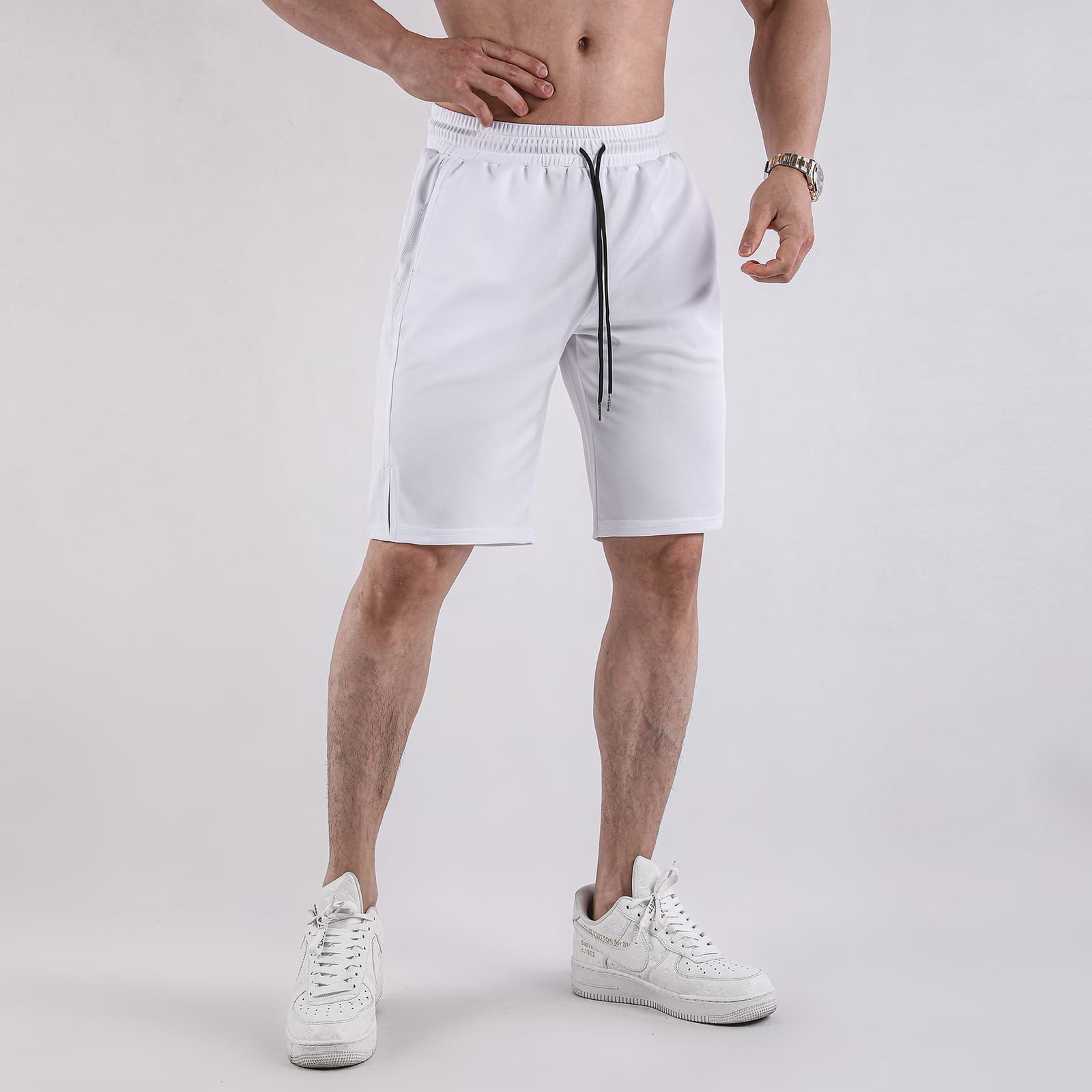 Shorts deportivos de secado rápido para hombres