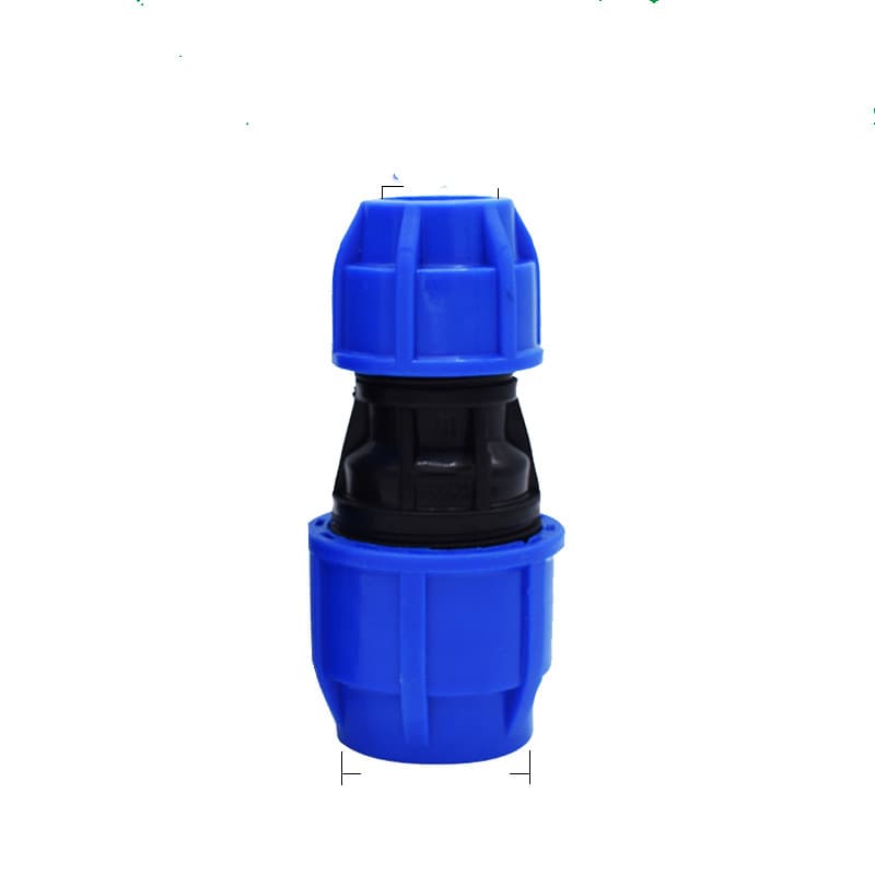 Conector rápido de tubería de agua de plástico PE