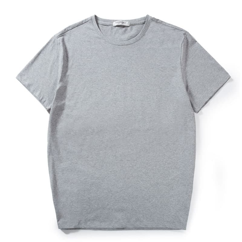Camiseta manga corta talla grande para hombre verano