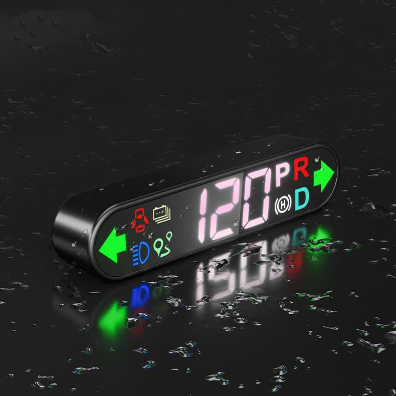 Pantalla HUD velocidad salpicadero automóvil inteligente