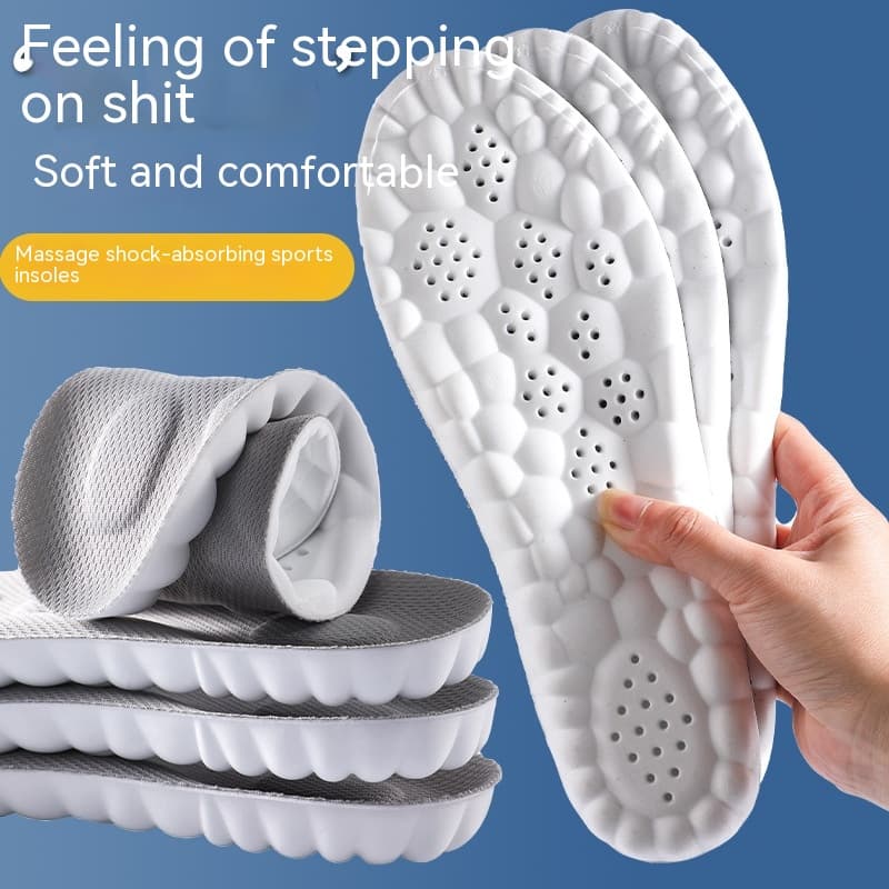 Plantillas de gel con tecnología 4D y absorción de impacto