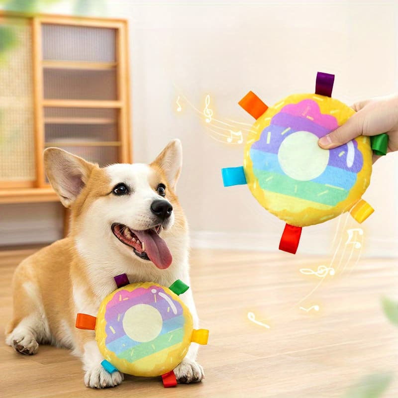 Disco volador para perros resistente a mordidas