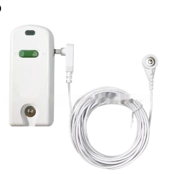 Kit de prueba de tierra con probador y cable conductor