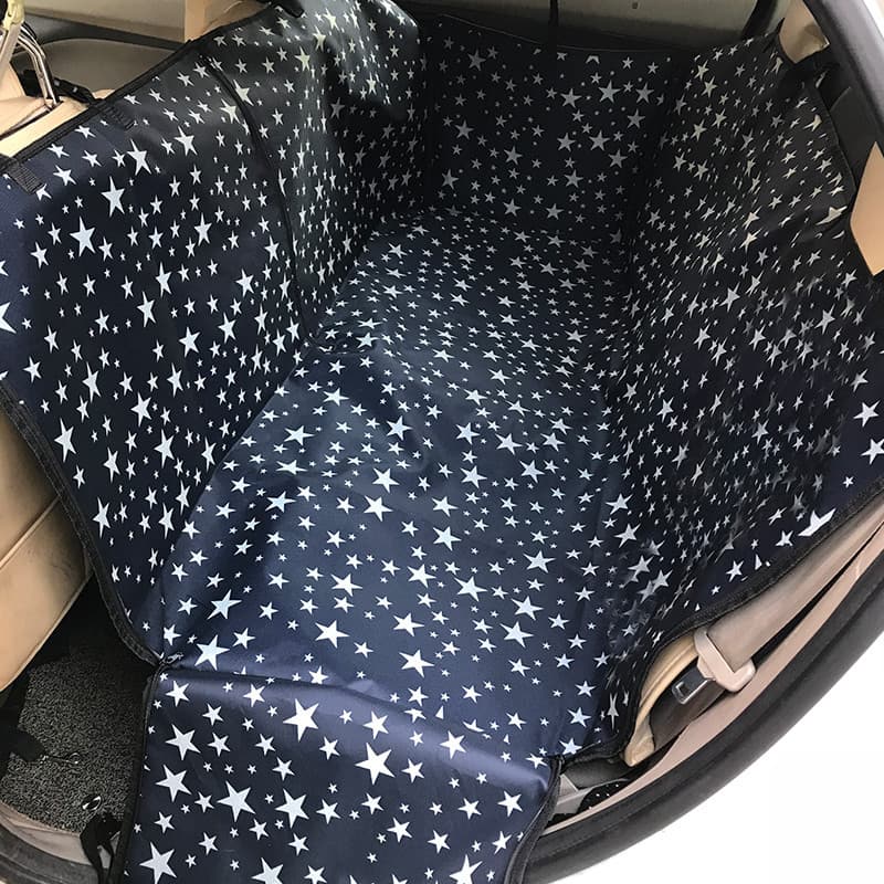 Protector impermeable para mascotas en asiento trasero